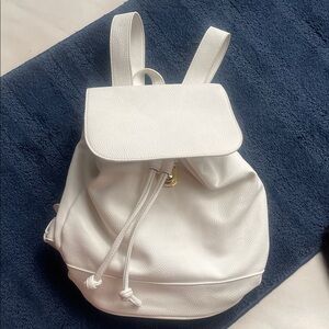 Forever 21 White Backpack
